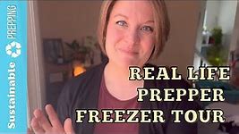 Real Life Freezer Tour | Prepper Working Pantry