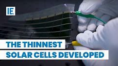 MIT makes a super thin solar cell that can turn any surface into a power plant