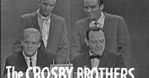 What's My Line? - Phil, Dennis, & Lindsay Crosby; Joey Bishop [panel] (May 14, 1961)