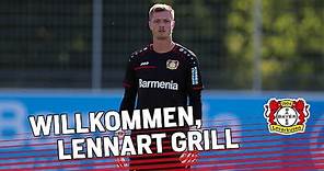 "Es ist ein Riesenschritt" | Das erste Training von Lennart Grill bei Bayer 04 Leverkusen