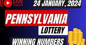 Pennsylvania Day Lottery Results For - 24 Jan, 2024 - Pick 2 - Pick 3 - Pick 4 - Pick 5 - Powerball