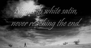 Moody Blues - Nights in White Satin Lyrics