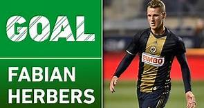 GOAL: Fabian Herbers scores his first MLS goal & it's a beauty