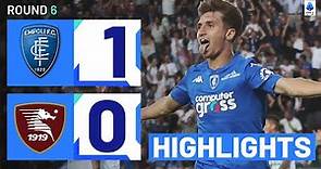 Empoli-Salernitana 1-0 | Baldanzi seals first win for Empoli: Goal & Highlights | Serie A 2023/24
