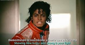 Michael Jackson - Beat It // Lyrics + Español // Video Official