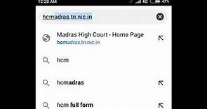 How To Check your High Court Madras & Madurai Bench Case Status Online in Tamil | e Court Services