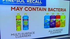 Pine-Sol cleaners recalled over bacteria