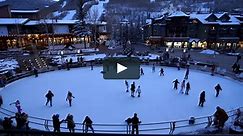 4K Virtual Walk - Christmas Walk in Vail - Colorado - USA