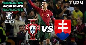 Portugal vs Eslovaquia - HIGHLIGHTS | UEFA Qualifiers 2023 | TUDN