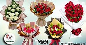 Top 5 Best Flower Bouquet | Flower Bouquet | Flower Wrapping Techniques | Flower Arrangement