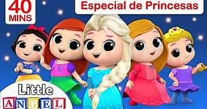 ¿Te gustan las Princesas? **ESPECIAL** Todas las canciones de Princesas | Little Angel Español