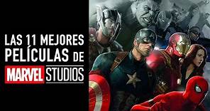 Las 11 mejores películas de Marvel Studios