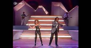 Jermaine Jackson & Pia Zadora - When the Rain Begins to Fall (ZDF HD 1984)