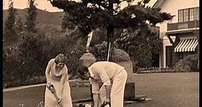 Mary Pickford & Douglas Fairbanks at Pickfair (circa 1925)