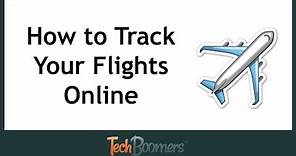 How to Track Your Flights Online