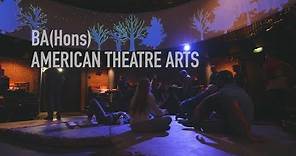 American Theatre Arts BA (Hons)