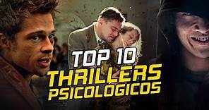 TOP 10 MEJORES THRILLERS PSICOLÓGICOS (películas que te dejarán pensando) :0