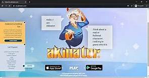 HOW TO PLAY AKINATOR ON PC