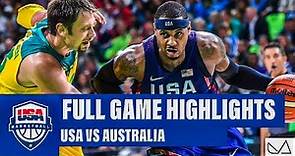 美國🇺🇸 vs 澳洲🇦🇺 2016 夏季里約奧運 HIGHLIGHTS ｜2016 8/11｜美國男籃