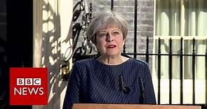 Theresa May seeks general election - BBC News
