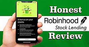 Robinhood Stock Lending (Reviewed and Explained)