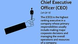 Chief Executive Officer (CEO): What They Do vs. Other Chief Roles