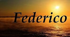 Federico, significado y origen del nombre