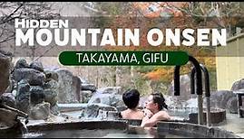 [4K] Hidden Onsen Town in Snowy Northern Alps of Japan | Takayama