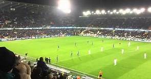 De intrede van Benito Raman op het veld van Club Brugge