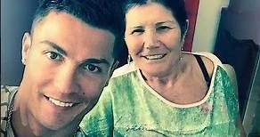 Cristiano Ronaldo with his mother Maria Dolores Dos Santos Aveiro ❤️ #cr7 #family #mother