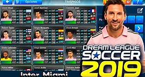 Plantilla de Inter Miami para el dls 2023-2024 (Dream league soccer 19)