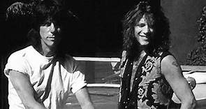 Jeff Beck guitar solos on Blaze of Glory album by Jon Bon Jovi (1990)