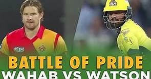 Battle of Pride | Shane Watson vs Wahab Riaz | HBL PSL | MB2L