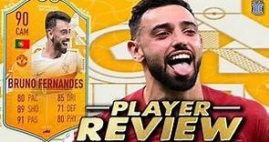 90 WORLD CUP STORIES BRUNO FERNANDES PLAYER REVIEW! META - FIFA 23 ULTIMATE TEAM