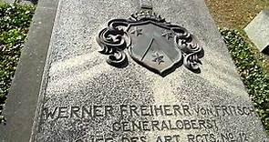 Soldatengrab: WERNER VON FRITSCH