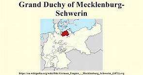 Grand Duchy of Mecklenburg-Schwerin
