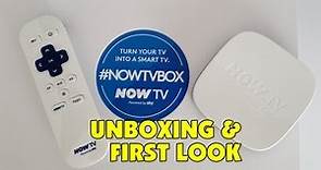 Now TV from SKY Unboxing & First Look