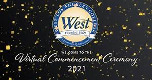 West Los Angeles College 2021 Virtual Commencement