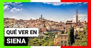 GUÍA COMPLETA ▶ Qué ver en la CIUDAD de SIENA (ITALIA) 🇮🇹 🌏 Turismo y viajar a Italia