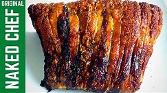 Christmas Roasted Pork Loin | Perfect Crackling | How to make recipe