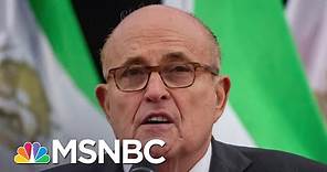 Trump Tweets That Rudy Giuliani Tested Positive For Covid | MSNBC