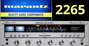 Marantz 2265 Vintage Stereo Receiver Restoration Repair Testing. Classic 1970's 2 Channel Audio.