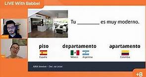 Spanish Lesson 30: Spanish Words In Different Countries