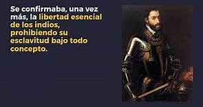 20 de Noviembre de 1542: Carlos I de España promulga las "Leyes Nuevas".