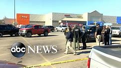 2 people and suspect killed in Walmart parking lot shooting