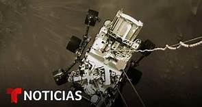 NASA presenta el video captado por el robot 'Perseverance' durante su descenso a Marte [Live Replay]