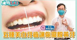 五種 #美白牙齒 方式 , 讓你擺脫黃牙行列 ! | 黃丹尼 ft. 台南市立醫院 牙科 黎育廷醫師【543男方基地】