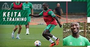 Naby Keïta 1. Training | SV Werder Bremen