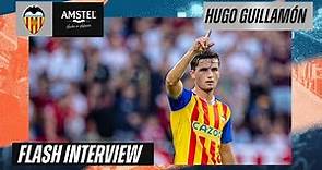 FLASH INTERVIEW DE HUGO GUILLAMÓN TRAS EL PARTIDO ANTE EL SEVILLA FC