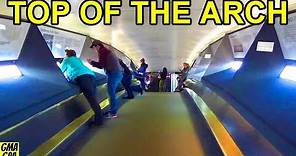 Riding To The Top Of The Gateway Arch In The Tram Car: What It's Like & What You Can See Of St Louis